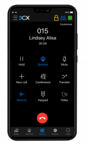 new ios app call