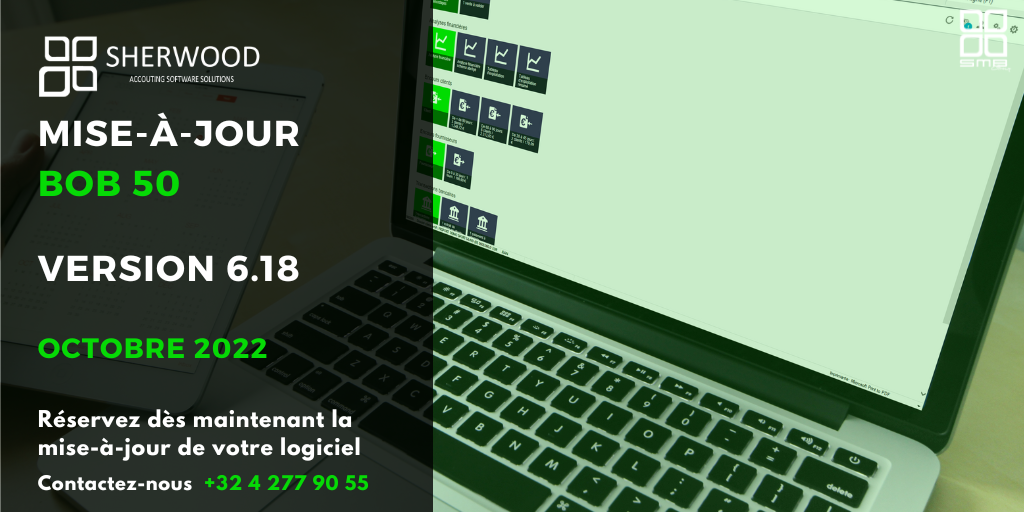 Mise-à-jour BOB 50 version 6.18